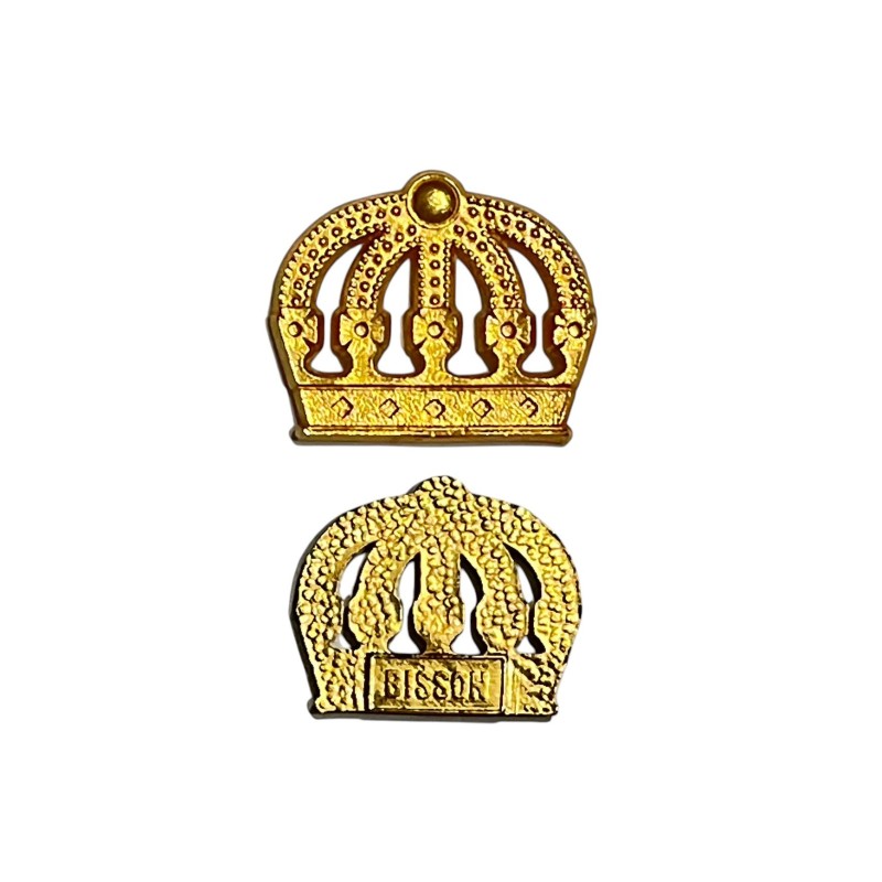 Série complète de 1 fève Bisson - Couronne