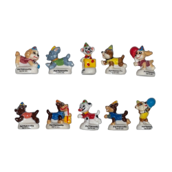 Série complète de 10 fèves La Pat Patrouille en fête 2023