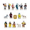 Série complète de 16 fèves Santons Nazareth