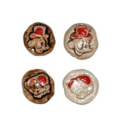 Série complète de 4 fèves Marlène - Disney