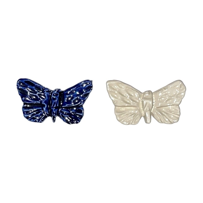 Série complète de 2 fèves Marlène - Papillons