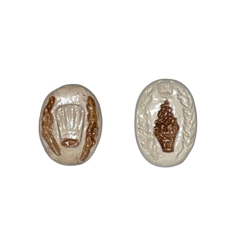 Série complète de 2 fèves Marlène - Pierre Michel