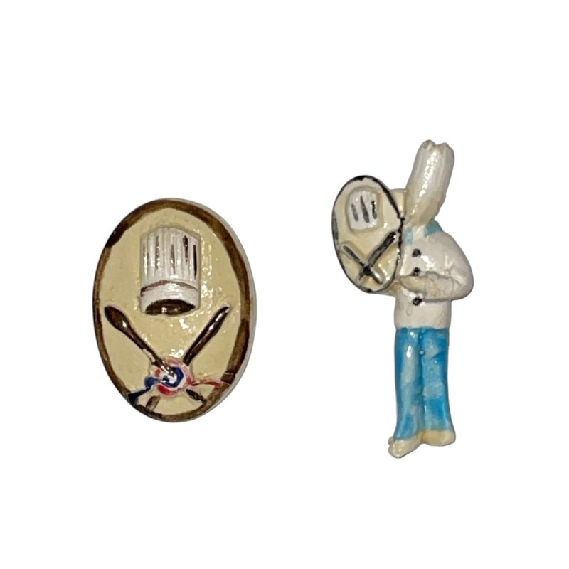 Série complète de 2 fèves Pagis - Confédération nationale de la pâtisserie