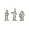 Série complète de 3 fèves Pagis - Rois mages blancs