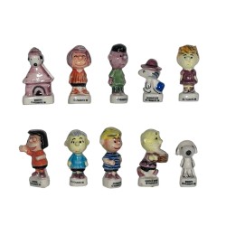Série complète de 10 fèves Snoopy 1996