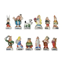 Série complète de 12 fèves Astérix 96 1996