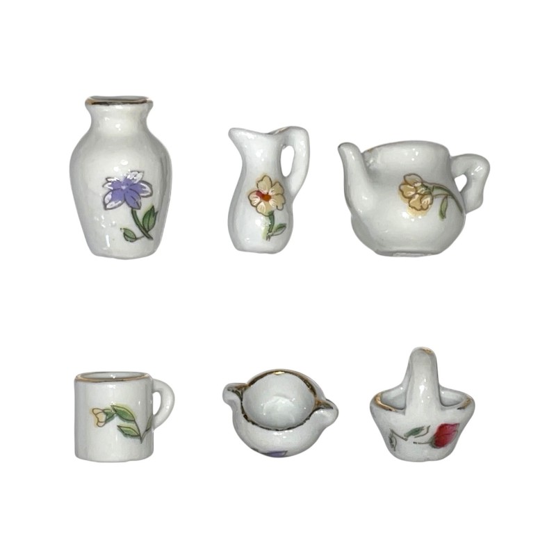 Série complète de 6 fèves Dinette 1996