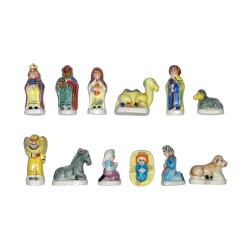 Série complète de 12 fèves L'enfant roi 1996