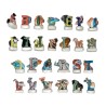 Série complète de 26 fèves L'alphabet 1998