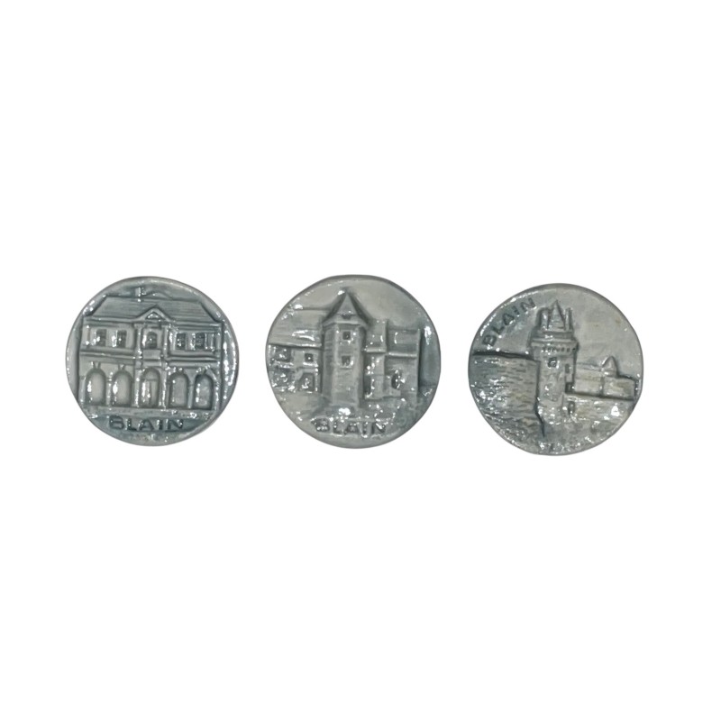 Série complète de 3 fèves Blain 1998