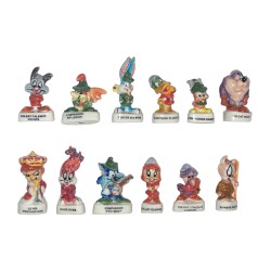 Série complète de 12 fèves Tiny Toons des bois 1999