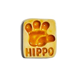 Série complète de 1 fève Hippopotamus 1999