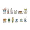 Série complète de 12 fèves Les objets d'Astérix 1999
