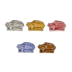 Série complète de 5 fèves 2 CV Citroën 1999