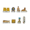 Série complète de 8 fèves L'année de l'Egypte 1999