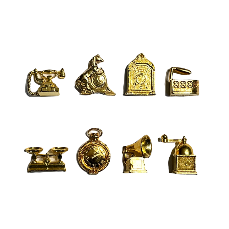 Série complète de 8 fèves Souvenirs souvenirs 1999