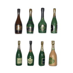 Série complète de 8 fèves Sabrons l'an 2000