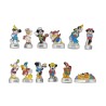 Série complète de 12 fèves Mickey for kids mat 2000