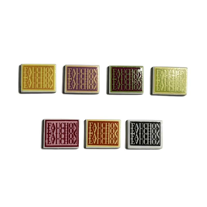 Série complète de 7 fèves Fauchon 2000