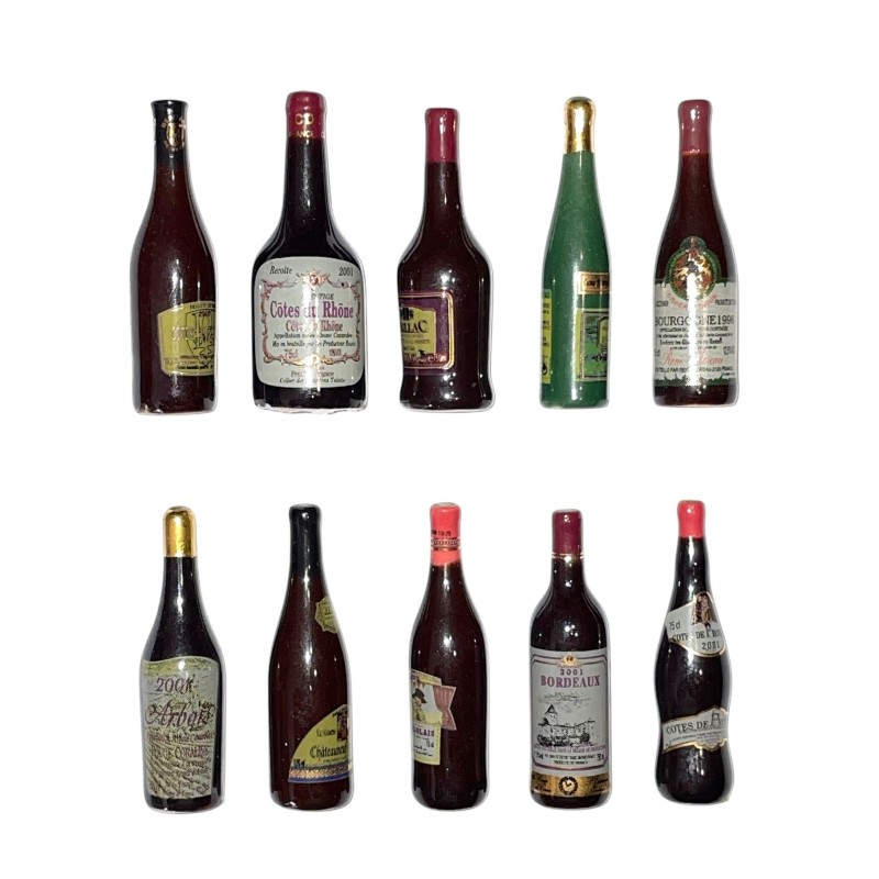 Série complète de 10 fèves Cuvée du millénium 2001