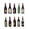 Série complète de 10 fèves Cuvée du millénium 2001