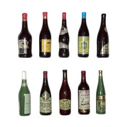 Série complète de 10 fèves Cuvée du millénium Pré-série 2001