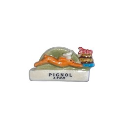 Série complète de 1 fève Pignol 2000