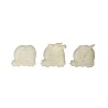 Série complète de 3 fèves Poilâne 2001