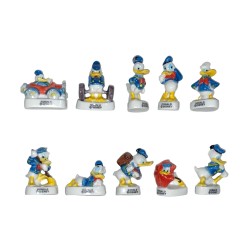 Série complète de 10 fèves Ca c'est Donald II 2002
