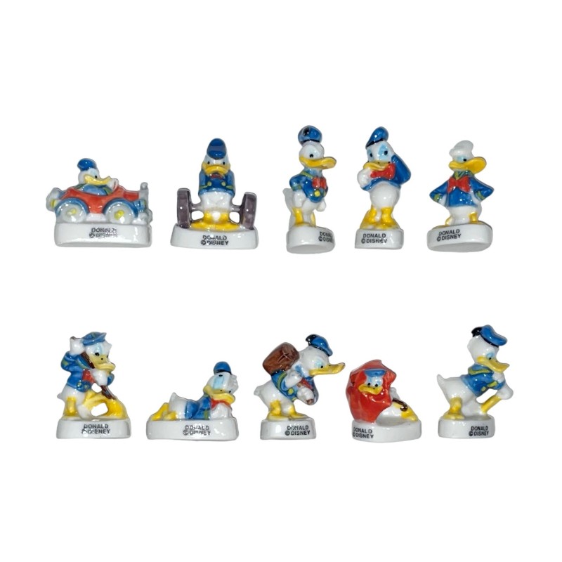 Série complète de 10 fèves Ca c'est Donald II 2002