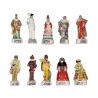 Série complète de 10 fèves Commedia dell arte 2003