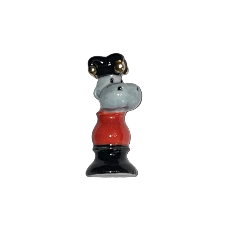 Série complète de 1 fève Hippopotamus 2003