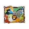 Série complète de 9 fèves Puzzle savane 2004