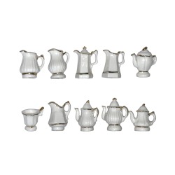 Série complète de 10 fèves Liste de mariage 2005