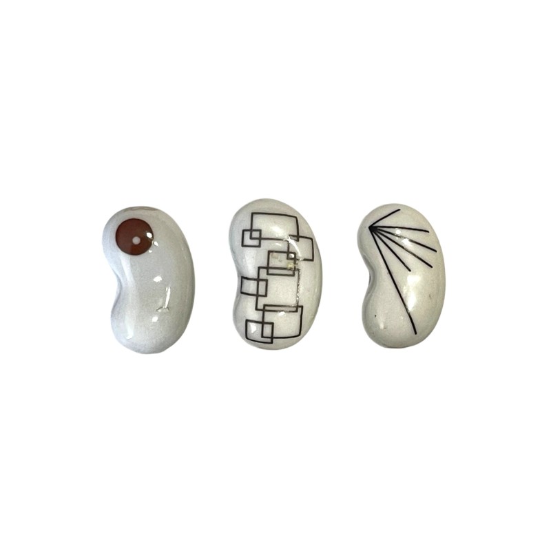Série complète de 3 fèves Poilâne 2005