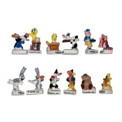 Série complète de 12 fèves Looney Tunes 2006