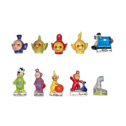 Série complète de 10 fèves Les Télétubbies 2006