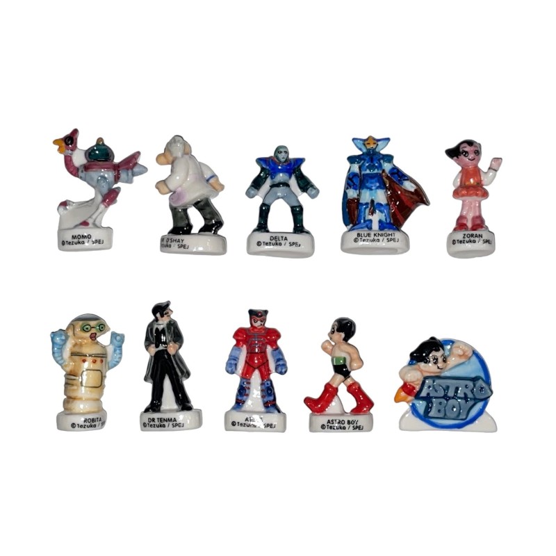 Série complète de 10 fèves Astro Boy 2006