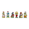 Série complète de 6 fèves Banette - La famille souris 2006