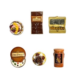 Série complète de 6 fèves Oberweis 2006