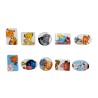 Série complète de 10 fèves Animal friends plats + Hors-série 2007