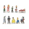 Série complète de 10 fèves Les contes de notre enfance 2007