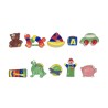 Série complète de 10 fèves Coffre à jouets I 2007