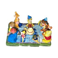 Série complète de 10 fèves Le goûter de Winnie 2007