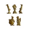 Série complète de 5 fèves Astérix