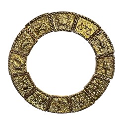 Série complète de 12 fèves Puzzle Signes du zodiaque