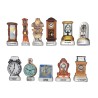 Série complète de 11 fèves Les maitres du temps 2005