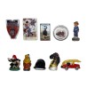 Série complète de 10 fèves Les pompiers I 2008