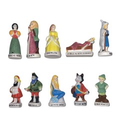 Série complète de 10 fèves Contes de notre enfance 2008