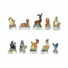 Série complète de 10 fèves Bambi II 2000